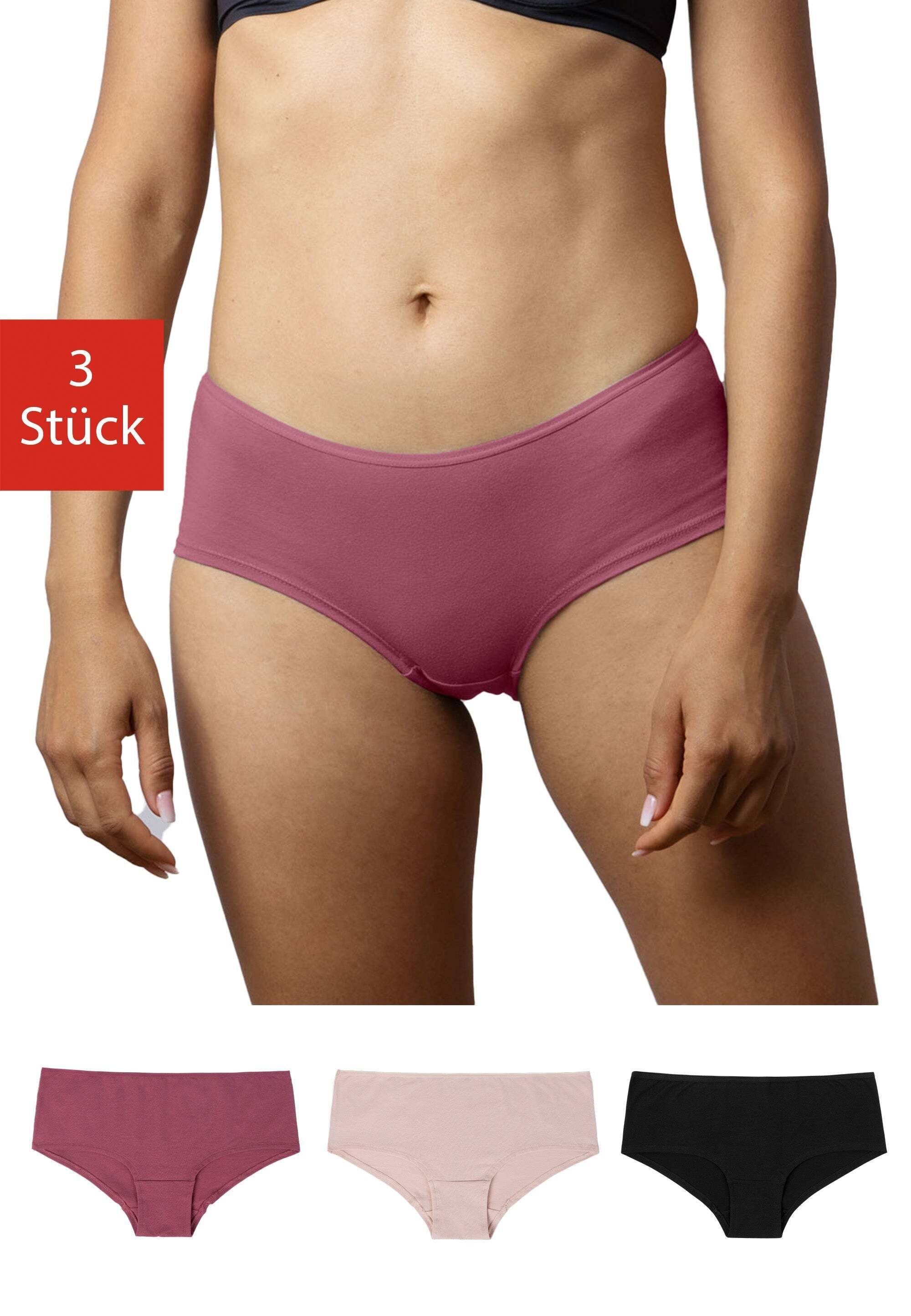 SNOCKS Hipster Panties Damen Unterhose (3-St) günstig online kaufen