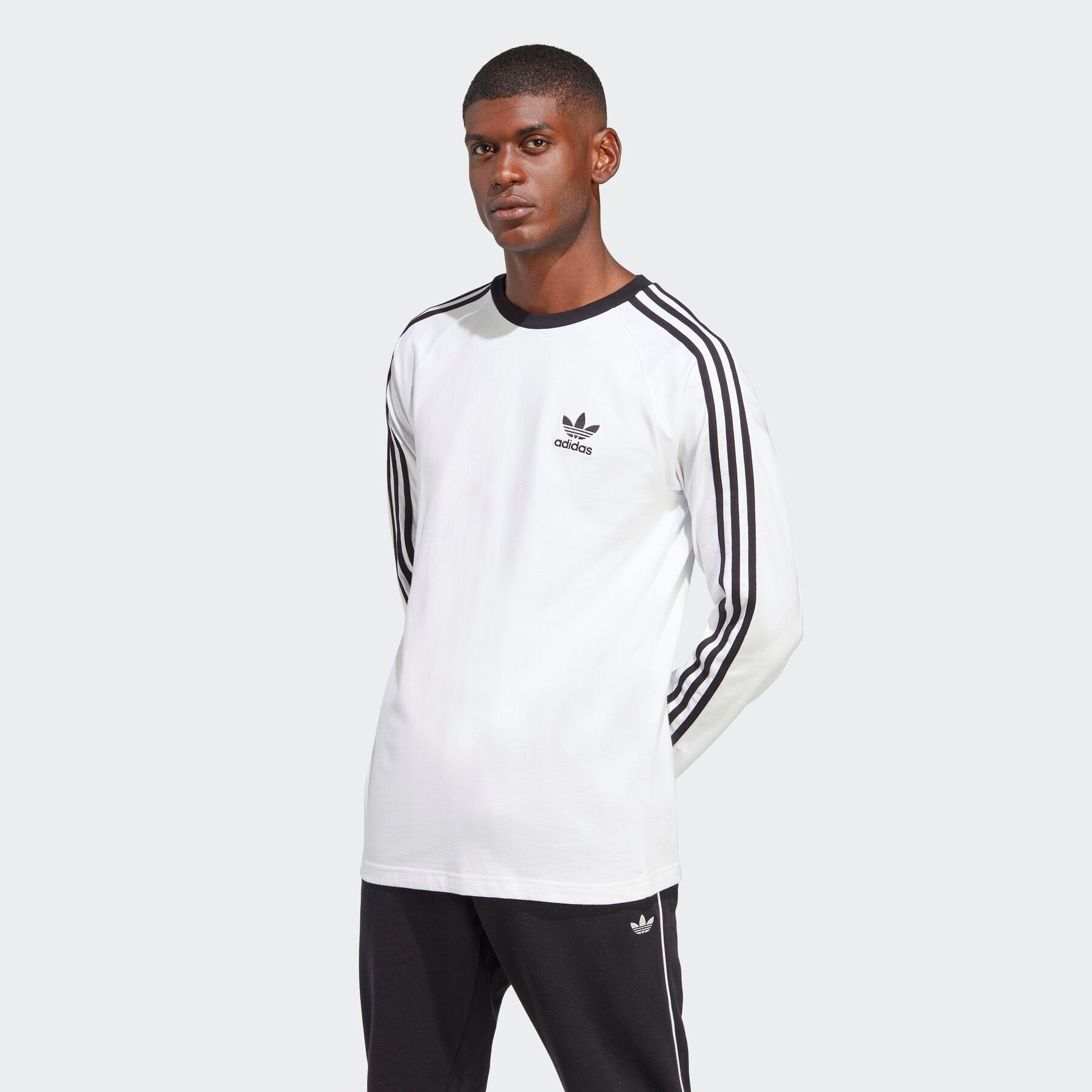adidas Originals Langarmshirt 3-STRIPES LS T günstig online kaufen