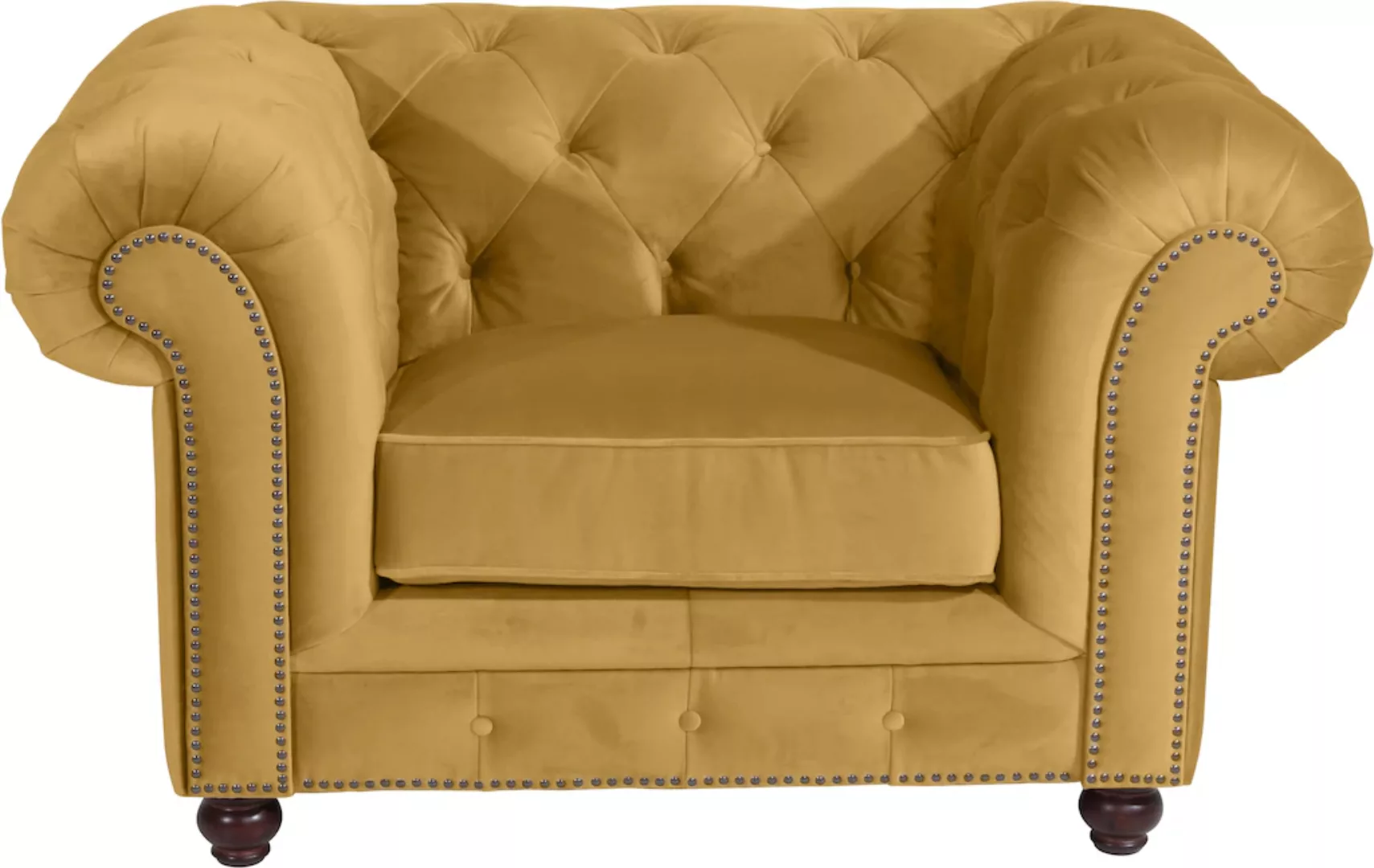 Max Winzer Chesterfield-Sessel "Old England, Loungesessel, modern, Retro un günstig online kaufen