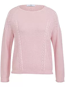 Rundhals-Pullover Peter Hahn rosé günstig online kaufen