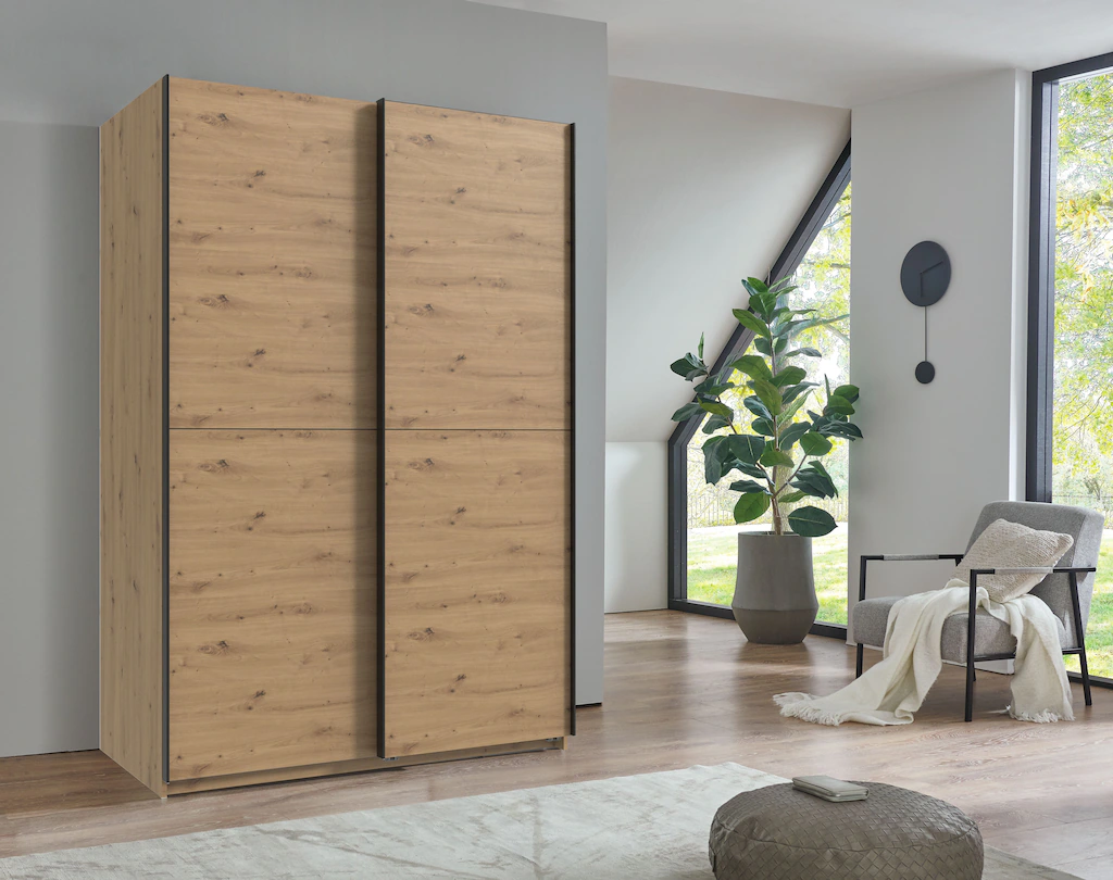 Wimex Kleiderschrank "Mugano, B/T/H 135 oder 180/65/198cm, Made in Germany" günstig online kaufen