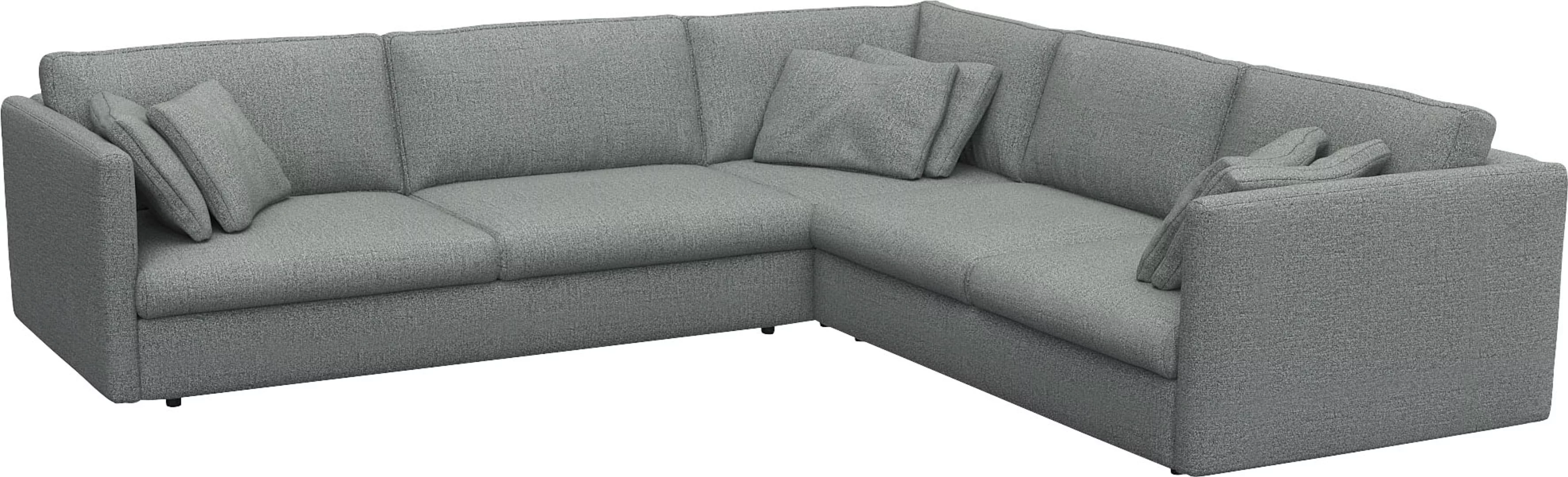 FLEXLUX Ecksofa "Lovane, elegant und zeitlos, bequem, L-Form", Weich & ansc günstig online kaufen