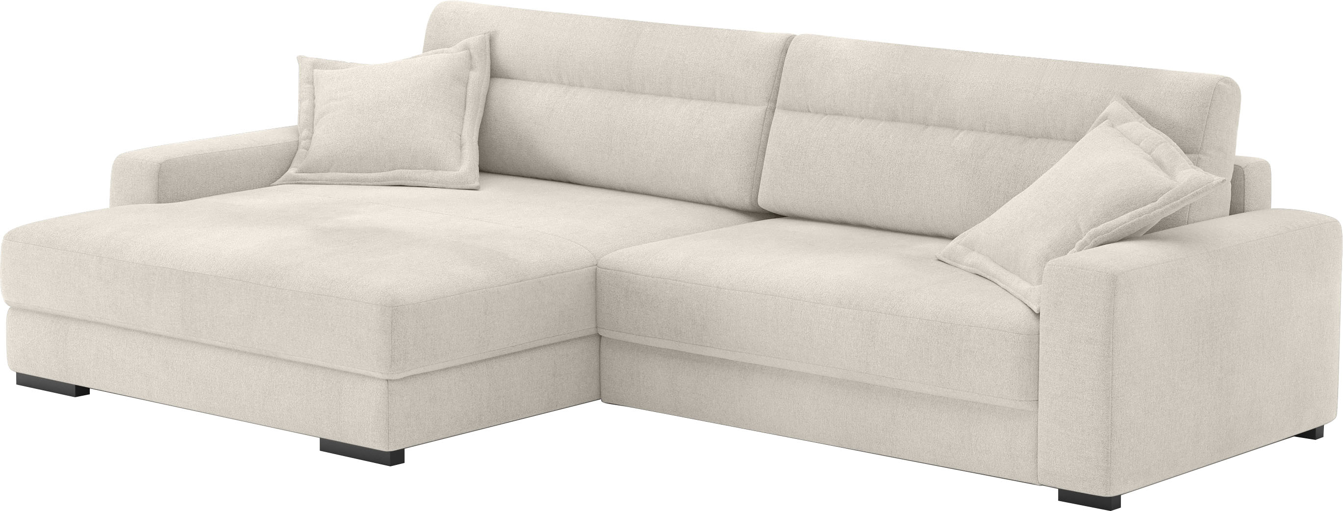 Mr. Couch Ecksofa "Marcello DuraFlex L-Form", EasyBett, Bettkasten, Kaltsch günstig online kaufen