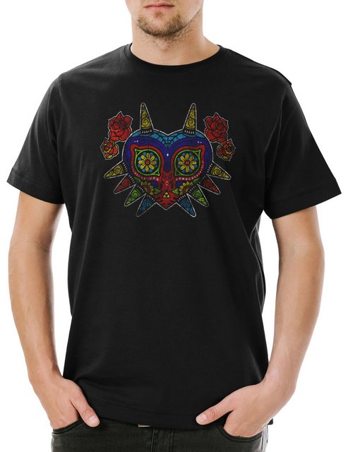 Urban Backwoods Print-Shirt Mexican Majora's Mask Herren T-Shirt Horror Kid günstig online kaufen