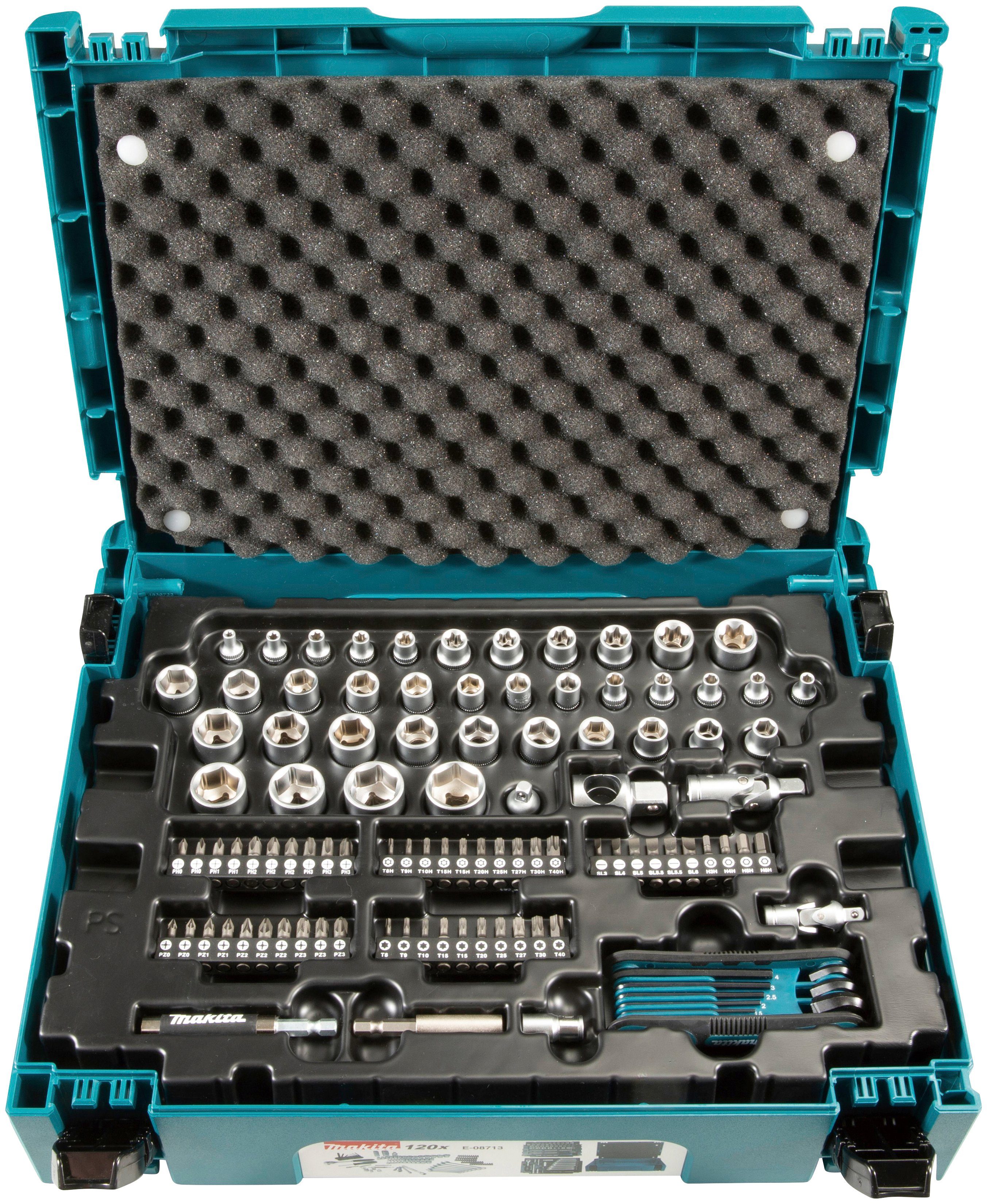 Makita Werkzeugset E-08713, (120-teilig, 1-tlg., Im günstig online kaufen