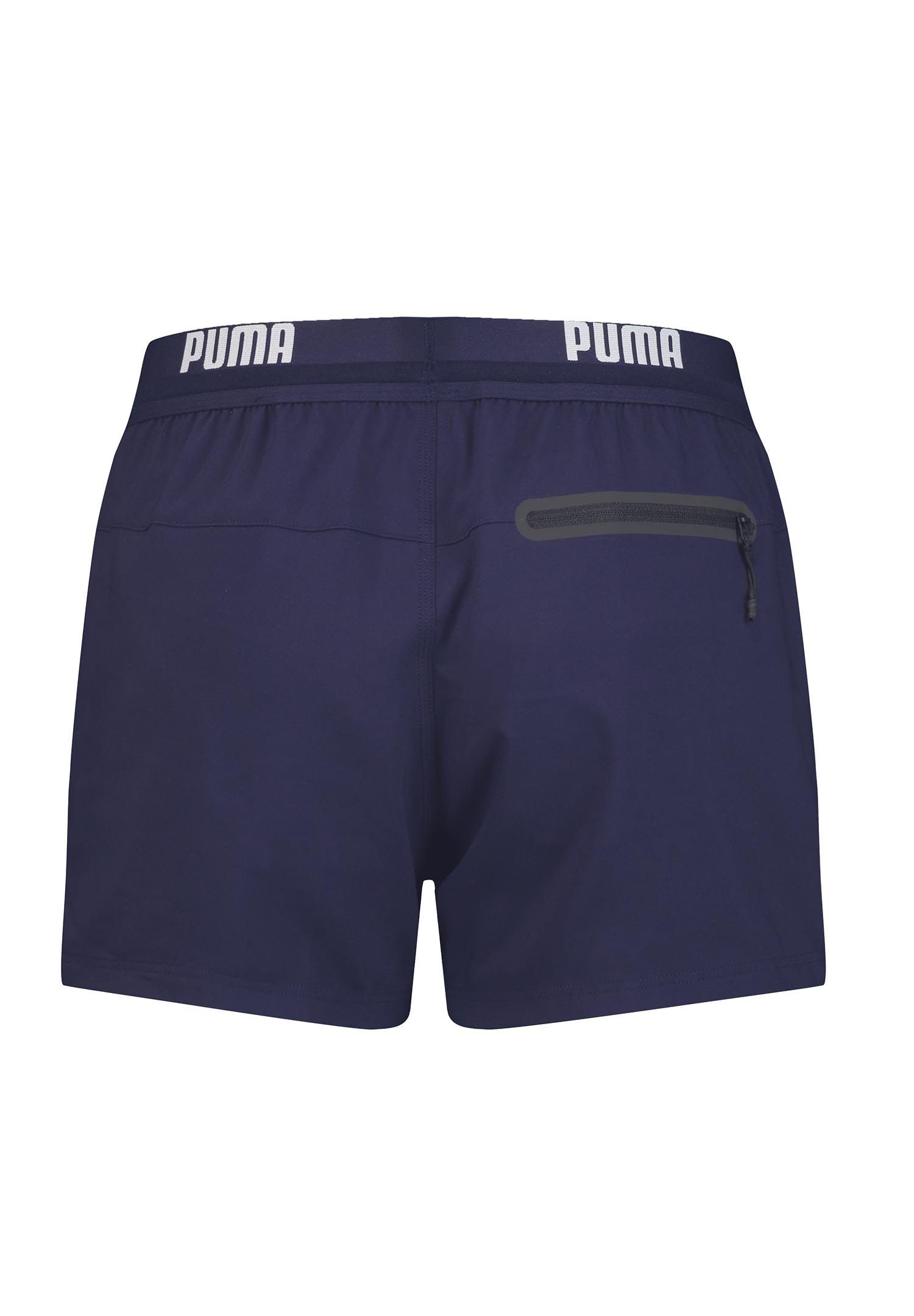 PUMA Badeshorts "PUMA SWIM MEN LOGO SHORT LENGTH SWIM SHORTS", Seitentasche günstig online kaufen