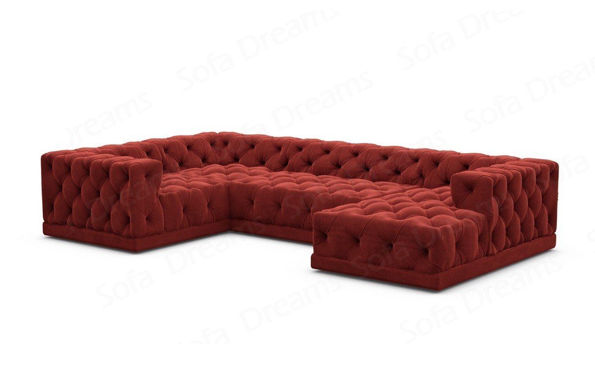 Sofa Dreams Wohnlandschaft Designer Stoff Sofa günstig online kaufen