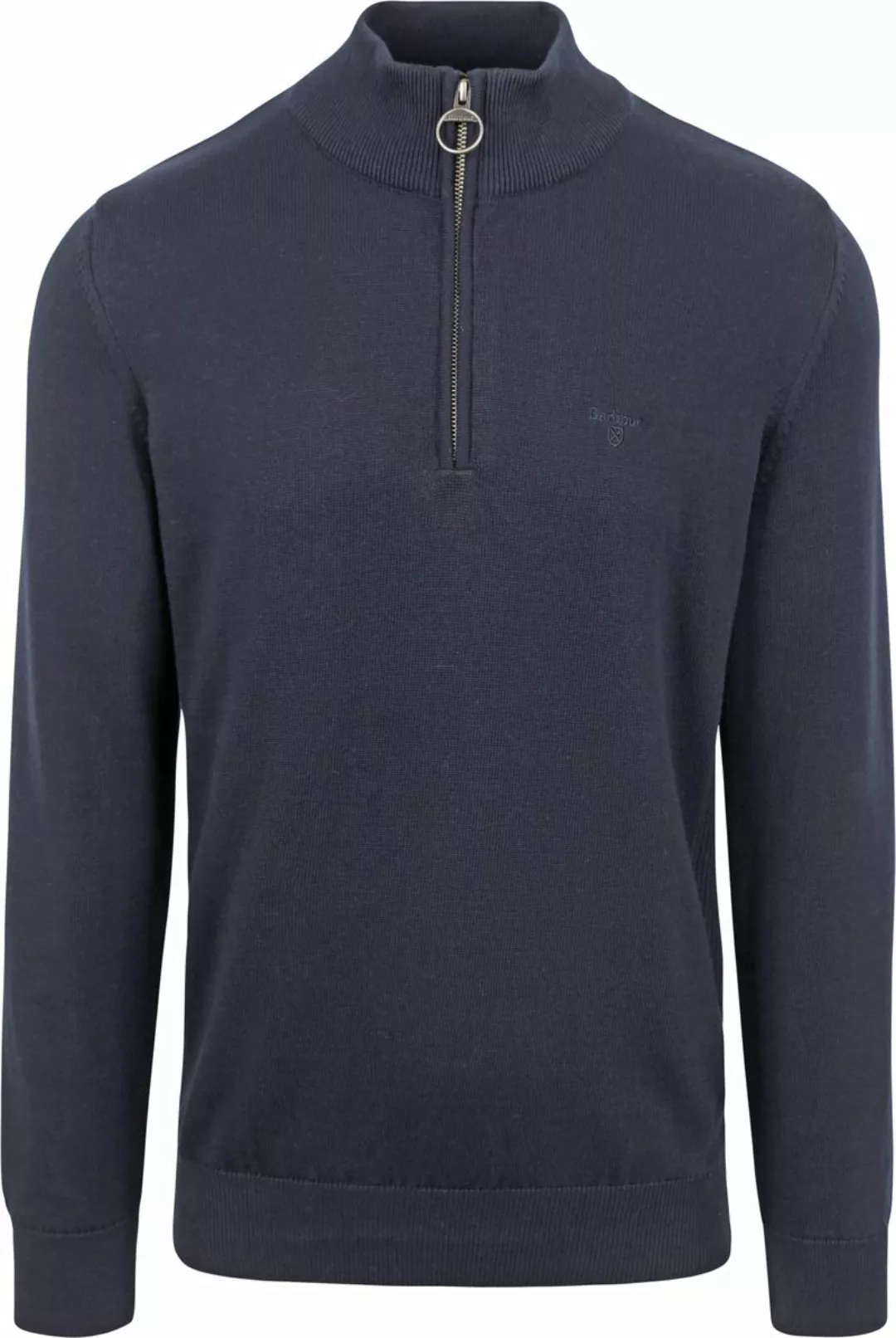 Barbour Half Zip Pullover Navy - Größe L günstig online kaufen