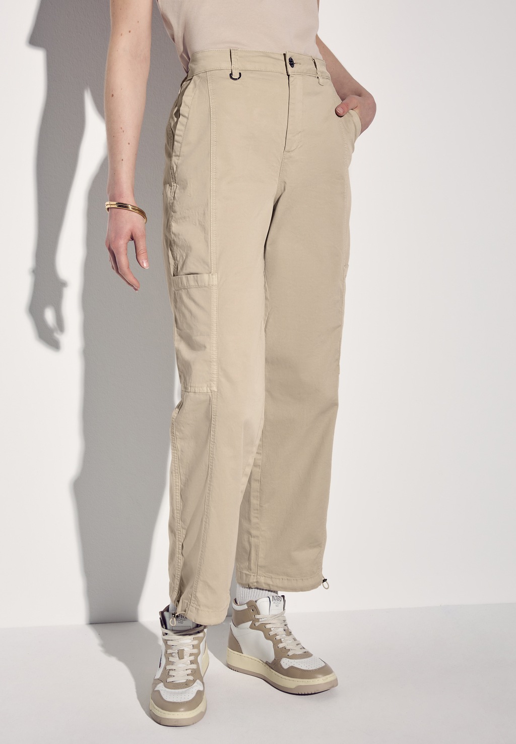 STREET ONE Cargohose, High Waist günstig online kaufen