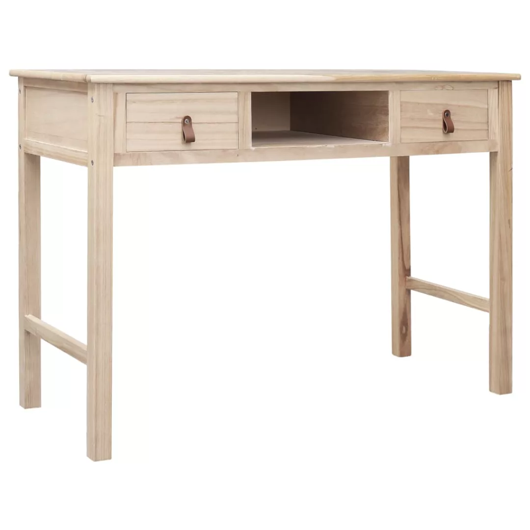 Schreibtisch Natur 110 × 45 × 76 Cm Holz günstig online kaufen