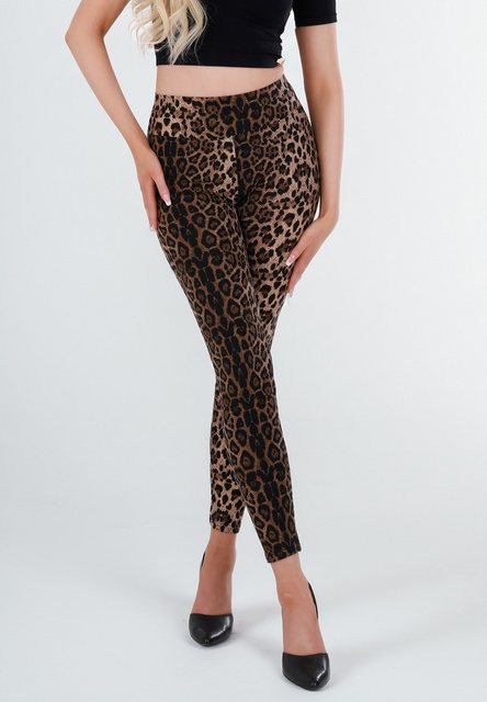 YC Fashion & Style Leggings mit Leopardenmuster – Figurbetont & Bequem Anim günstig online kaufen