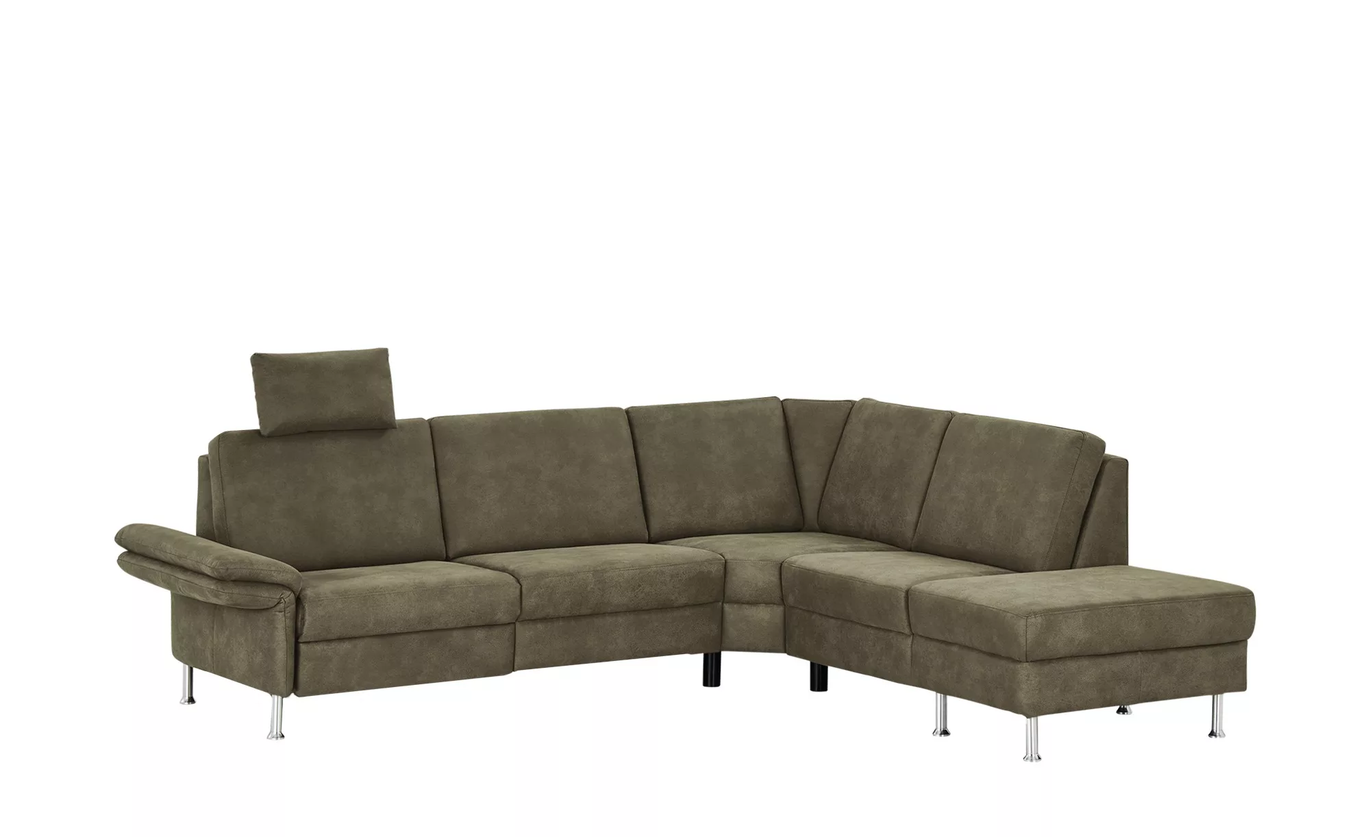 Diva Ecksofa  Diva ¦ grün ¦ Maße (cm): B: 275 H: 85 T: 235 Polstermöbel > S günstig online kaufen