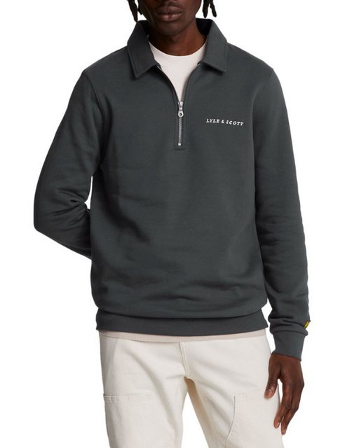 Lyle & Scott Sweatshirt Mit Stehkragen, Reißverschluss, Logo günstig online kaufen