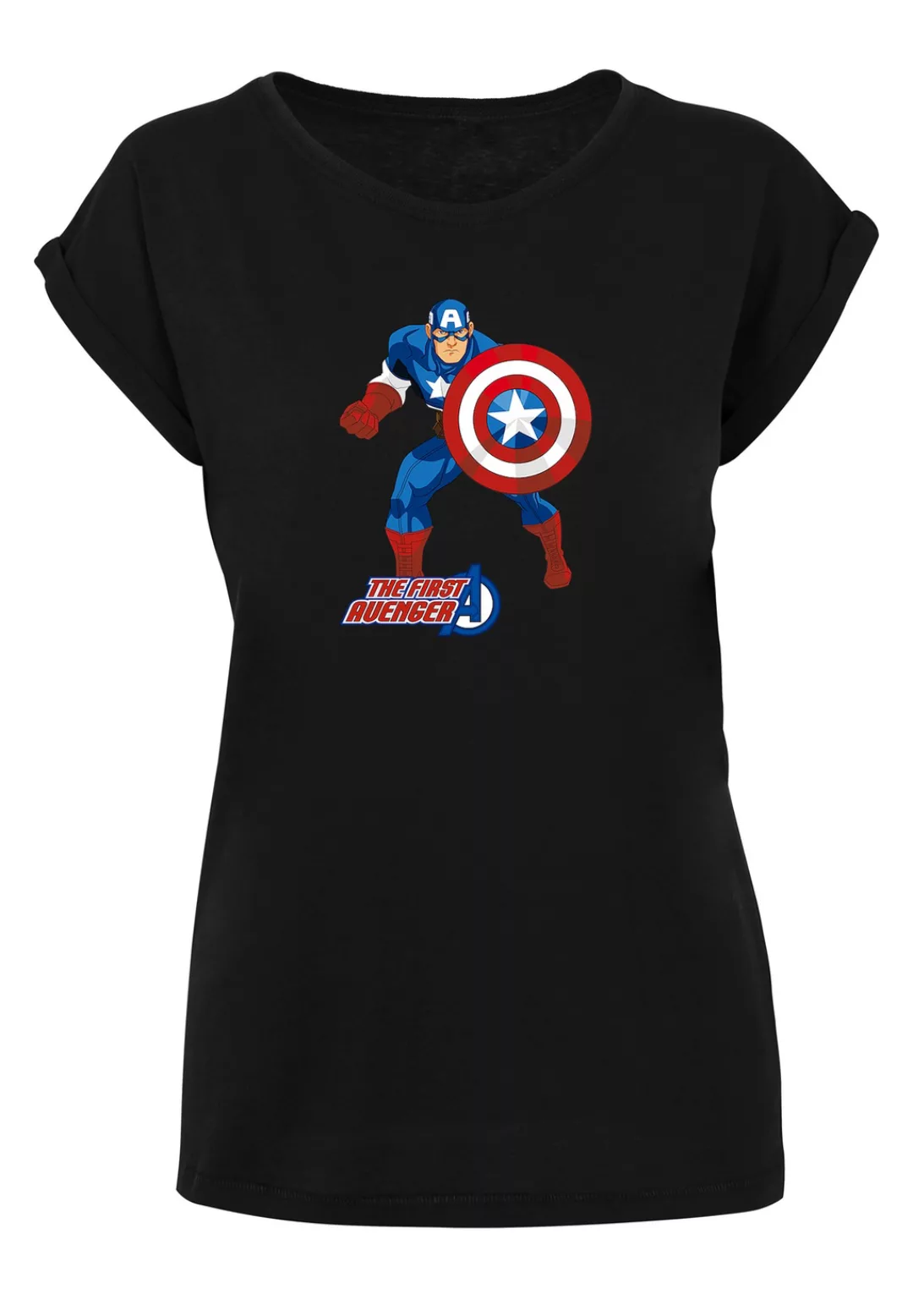 F4NT4STIC T-Shirt "Captain America The First Avenger", Print günstig online kaufen