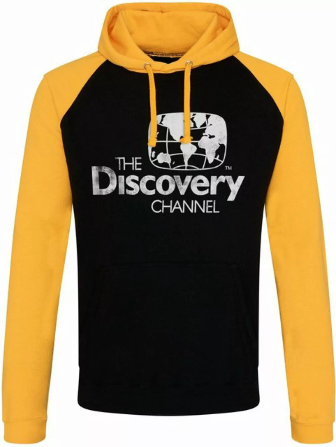 Discovery Hoodie Distressed Logo Baseball Hoodie günstig online kaufen