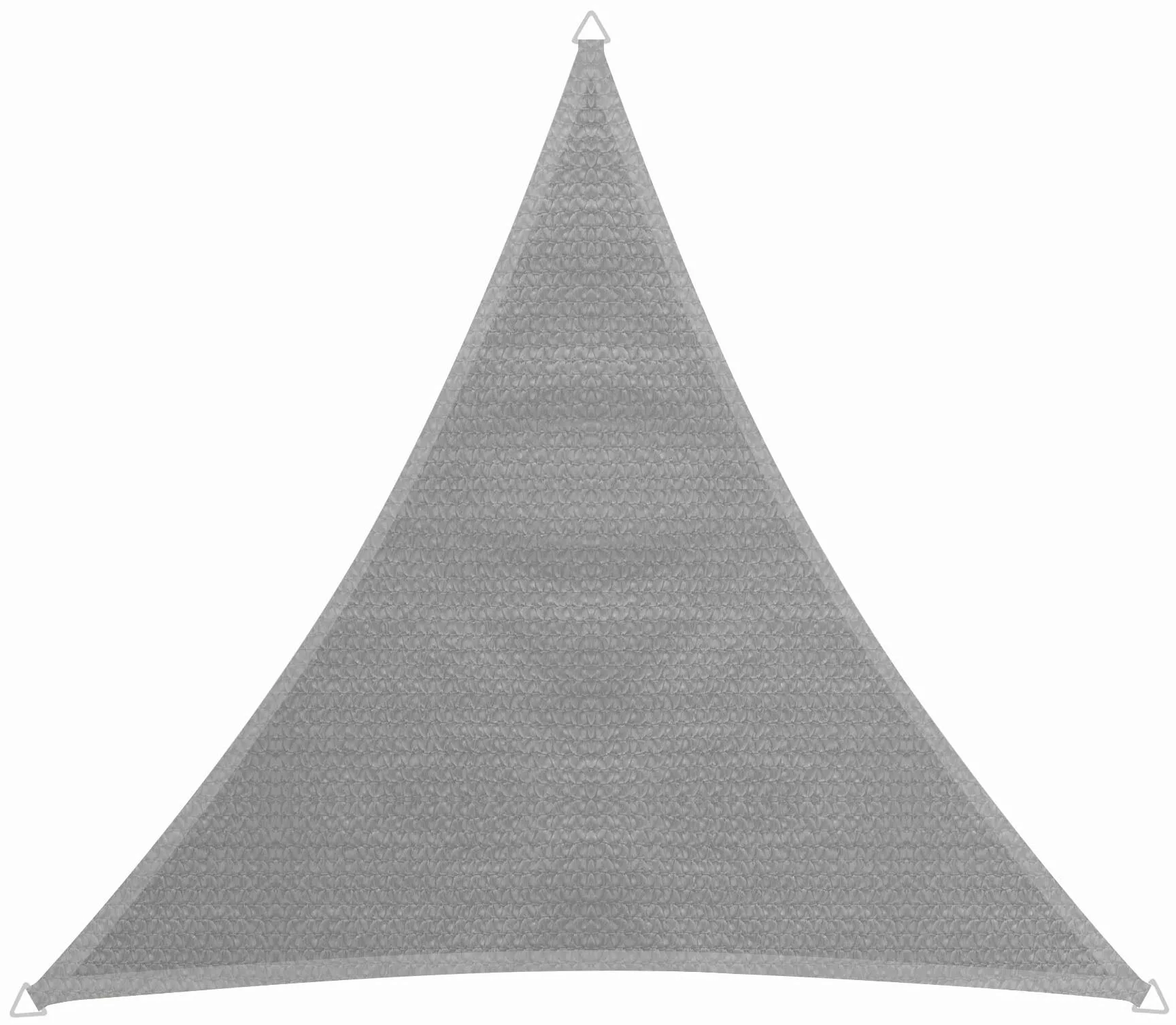 Windhager Sonnensegel "Capri Dreieck", 4x4x4m, grau günstig online kaufen