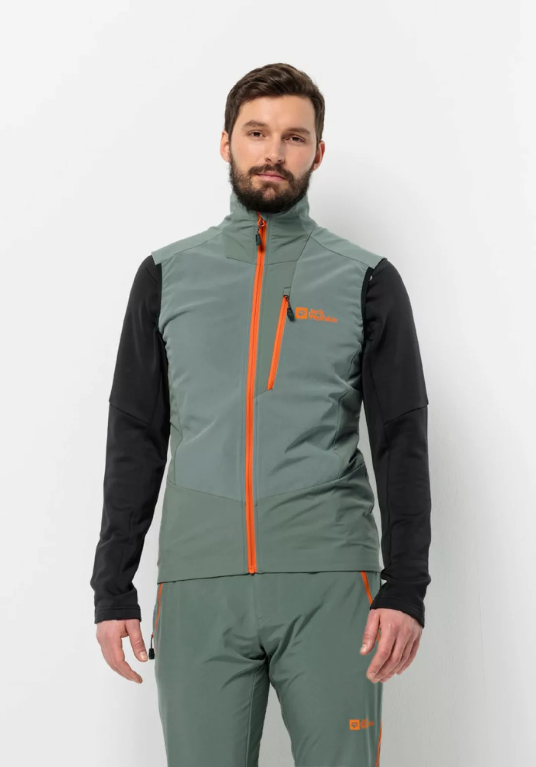 Jack Wolfskin Softshellweste "ALPSPITZE VEST M" günstig online kaufen