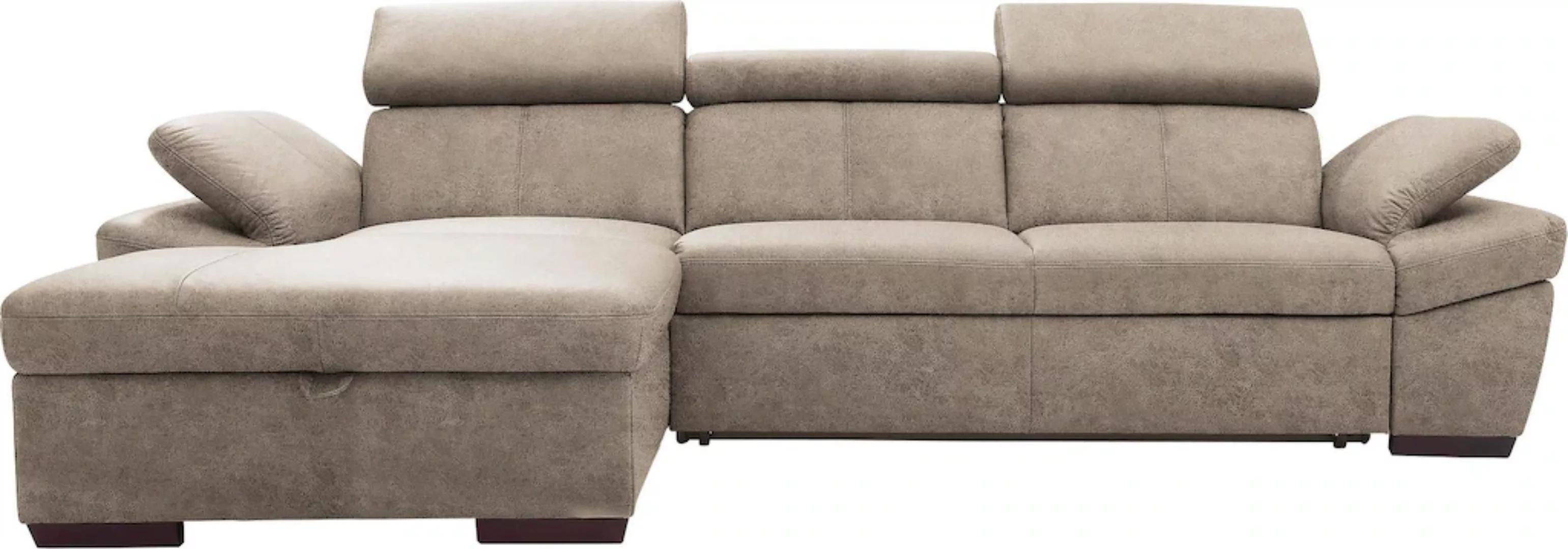 exxpo - sofa fashion Ecksofa "Salerno, klassisch modernes Funktionssofa, ho günstig online kaufen
