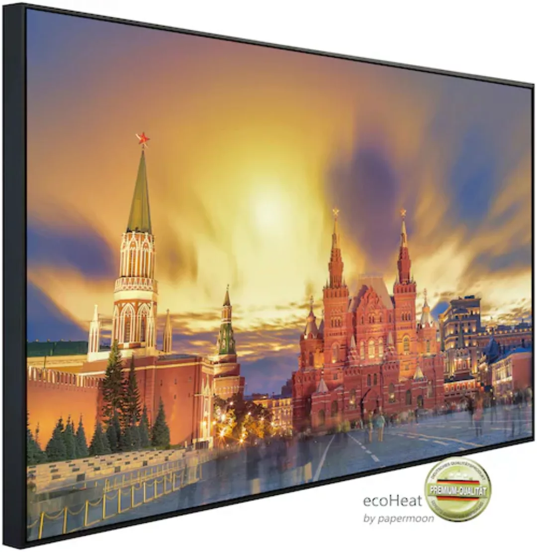 Papermoon Infrarotheizung »Roter Platz Sonnenuntergang Moskau« günstig online kaufen