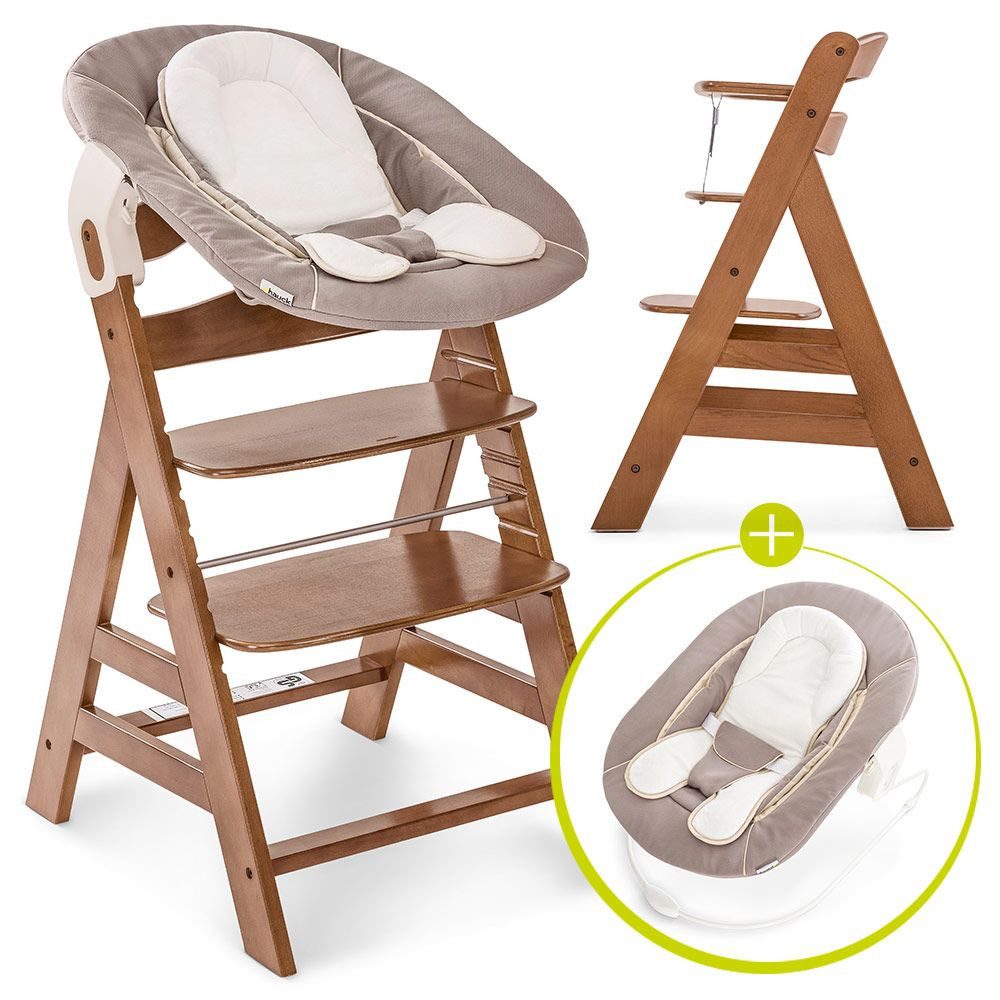 Hauck Hochstuhl Alpha Plus Walnut - günstig online kaufen