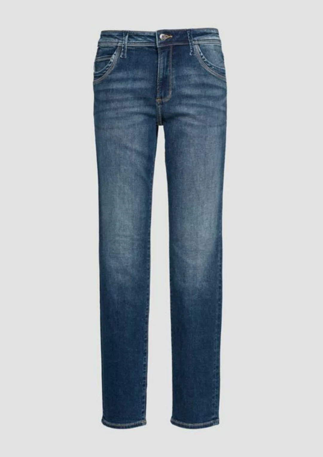 s.Oliver 5-Pocket-Jeans Jeans Betsy / Slim Fit / Mid Rise / Slim Leg / mit günstig online kaufen