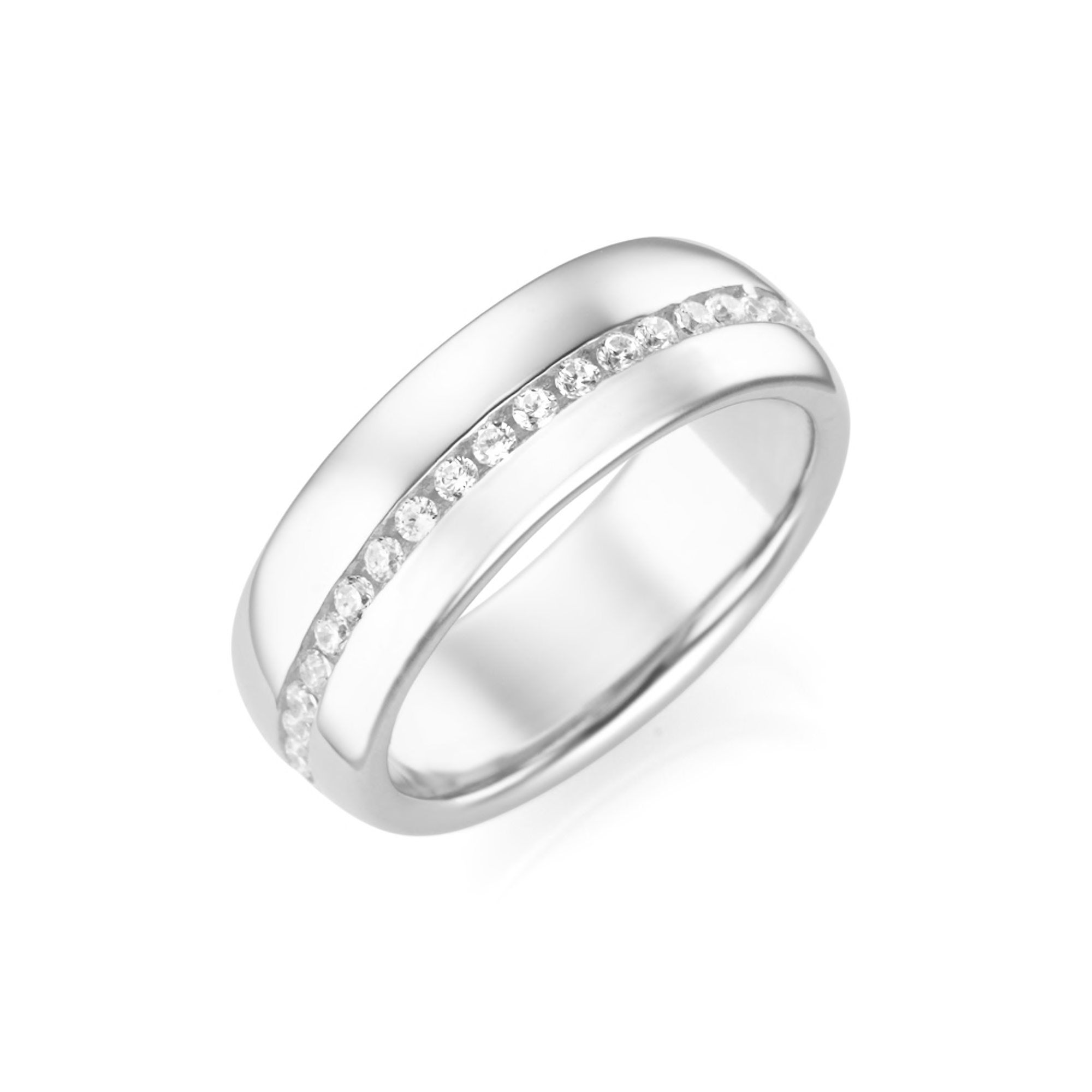 Smart Jewel Silberring "elegant mit Zirkonia, Silber 925" günstig online kaufen