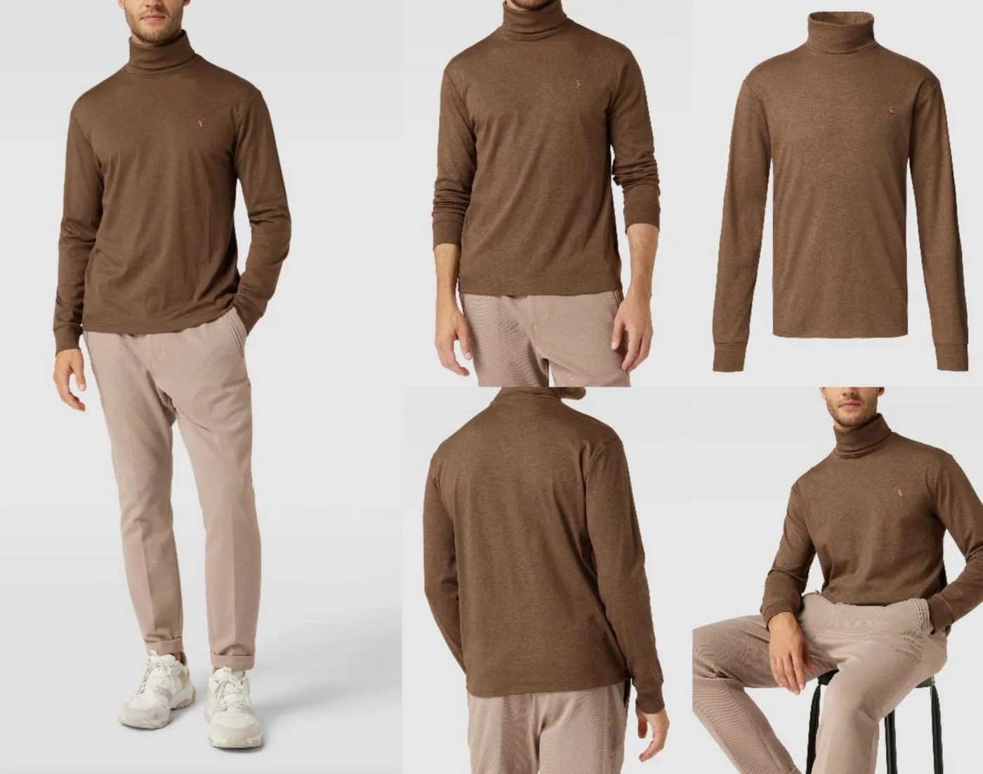 Ralph Lauren Strickpullover POLO RALPH LAUREN TURTLENECK Sweater Rollkragen günstig online kaufen