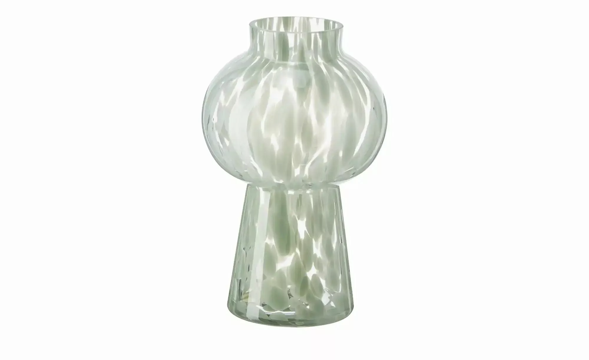 HOME STORY Vase   ¦ mehrfarbig ¦ Glas ¦ Maße (cm): H: 27  Ø: 16 Accessoires günstig online kaufen