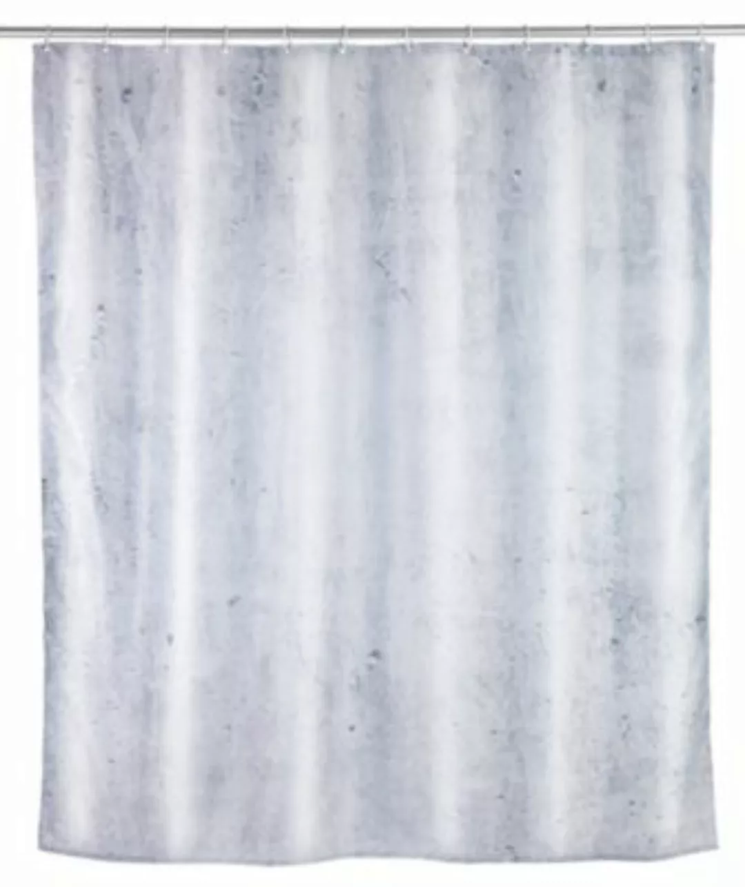 WENKO Duschvorhang Concrete, Textil (Polyester), 180 x 200 cm, waschbar meh günstig online kaufen