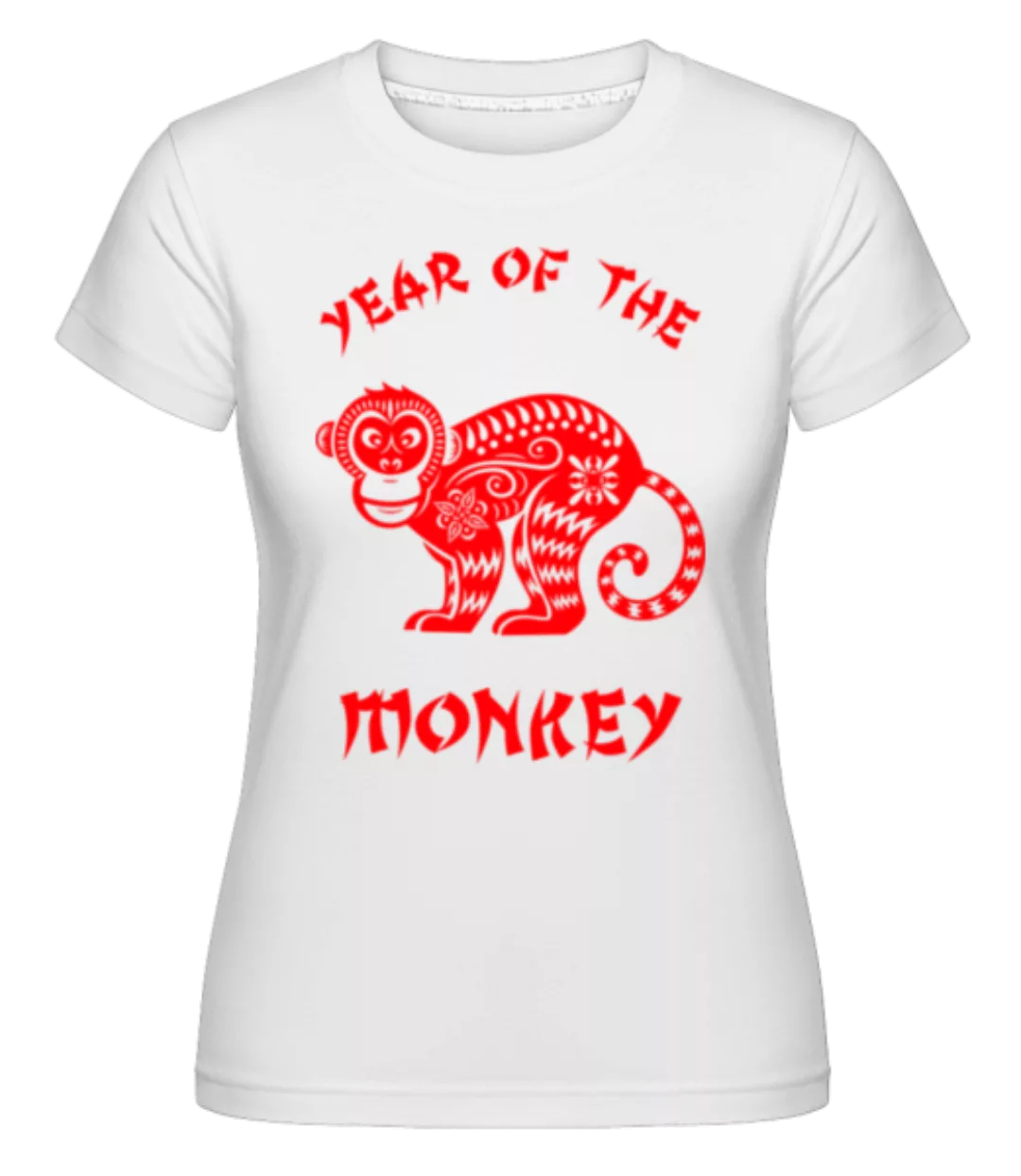 Chinese Zodiac Year Of The Monkey · Shirtinator Frauen T-Shirt günstig online kaufen