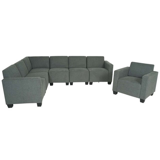 MCW Sofa Moncalieri-6-1-S, Set 7 Teile, Moderner Lounge-Stil, Clipsystem, A günstig online kaufen