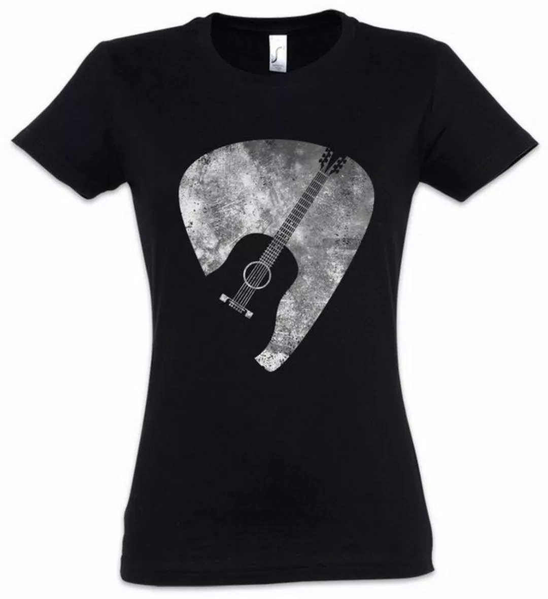 Urban Backwoods Print-Shirt Plectrum Damen T-Shirt Guitar Gitarren Plektrum günstig online kaufen