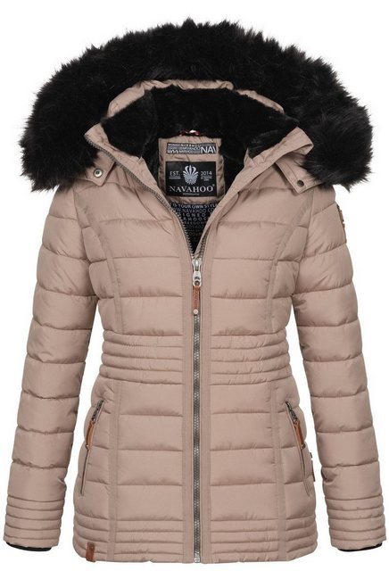 Navahoo Winterjacke Umay Pri mit kuschligem Teddyfell und abnehmbarer Kapuz günstig online kaufen