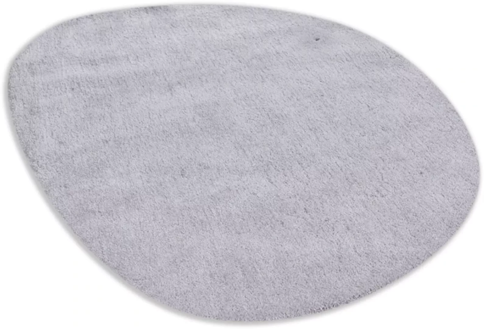 TOM TAILOR HOME Hochflor-Teppich »Shaggy Teppich Cozy«, oval, Uni Farben, a günstig online kaufen