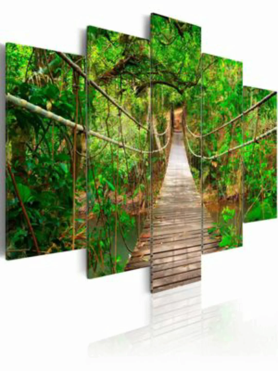 artgeist Wandbild Walk among the trees mehrfarbig Gr. 200 x 100 günstig online kaufen