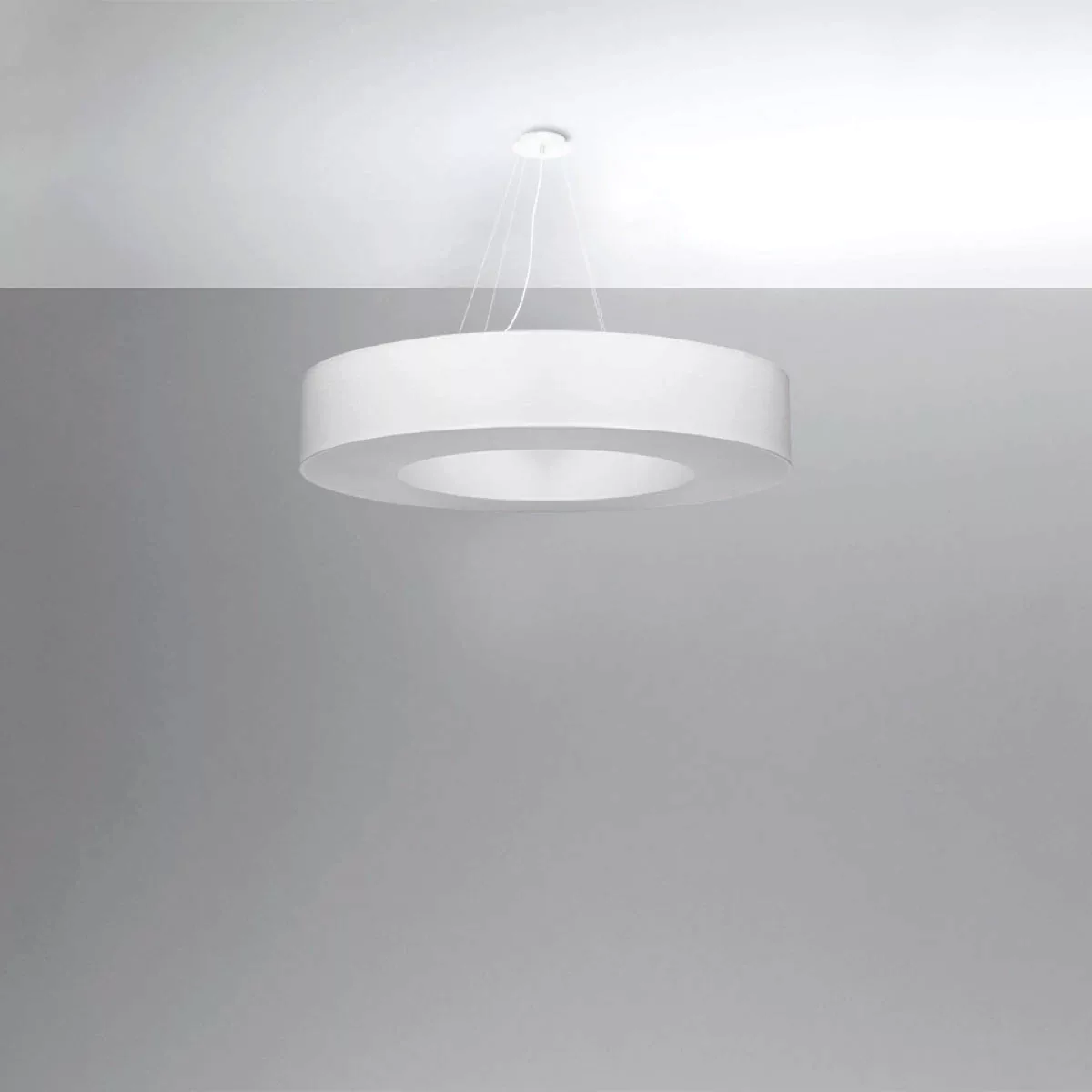 Sollux Lighting Kronleuchter SATURNO 90 Schwarz günstig online kaufen