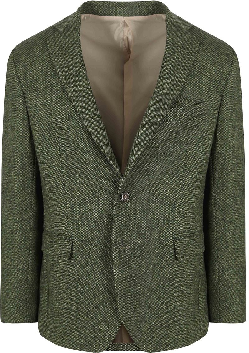 Suitable Birds Eye Blazer Merinowolle Grün - Größe 50 günstig online kaufen