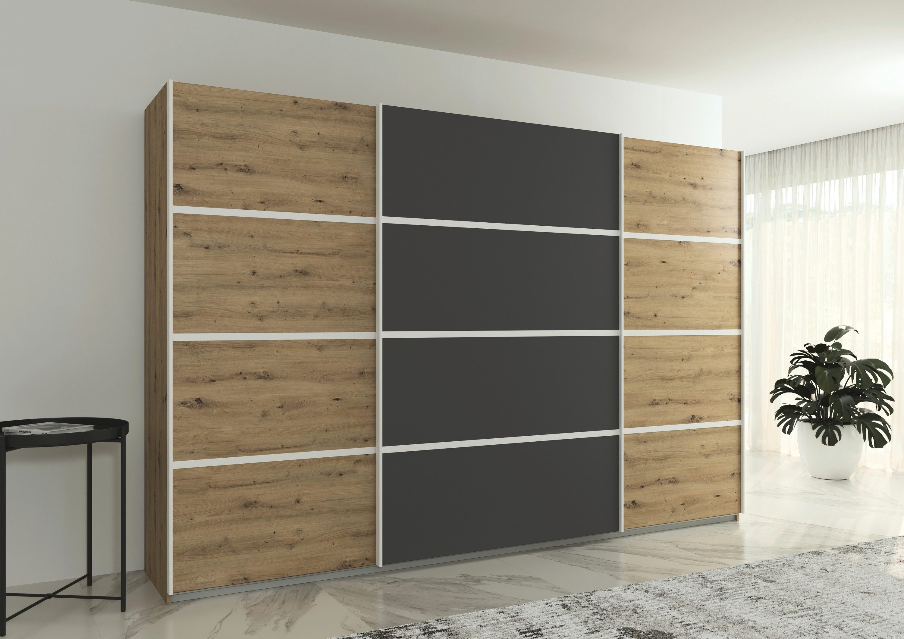 rauch Kleiderschrank "Schwebetürenschrank Garderobe Schrank TOP ANGEBOT Avo günstig online kaufen