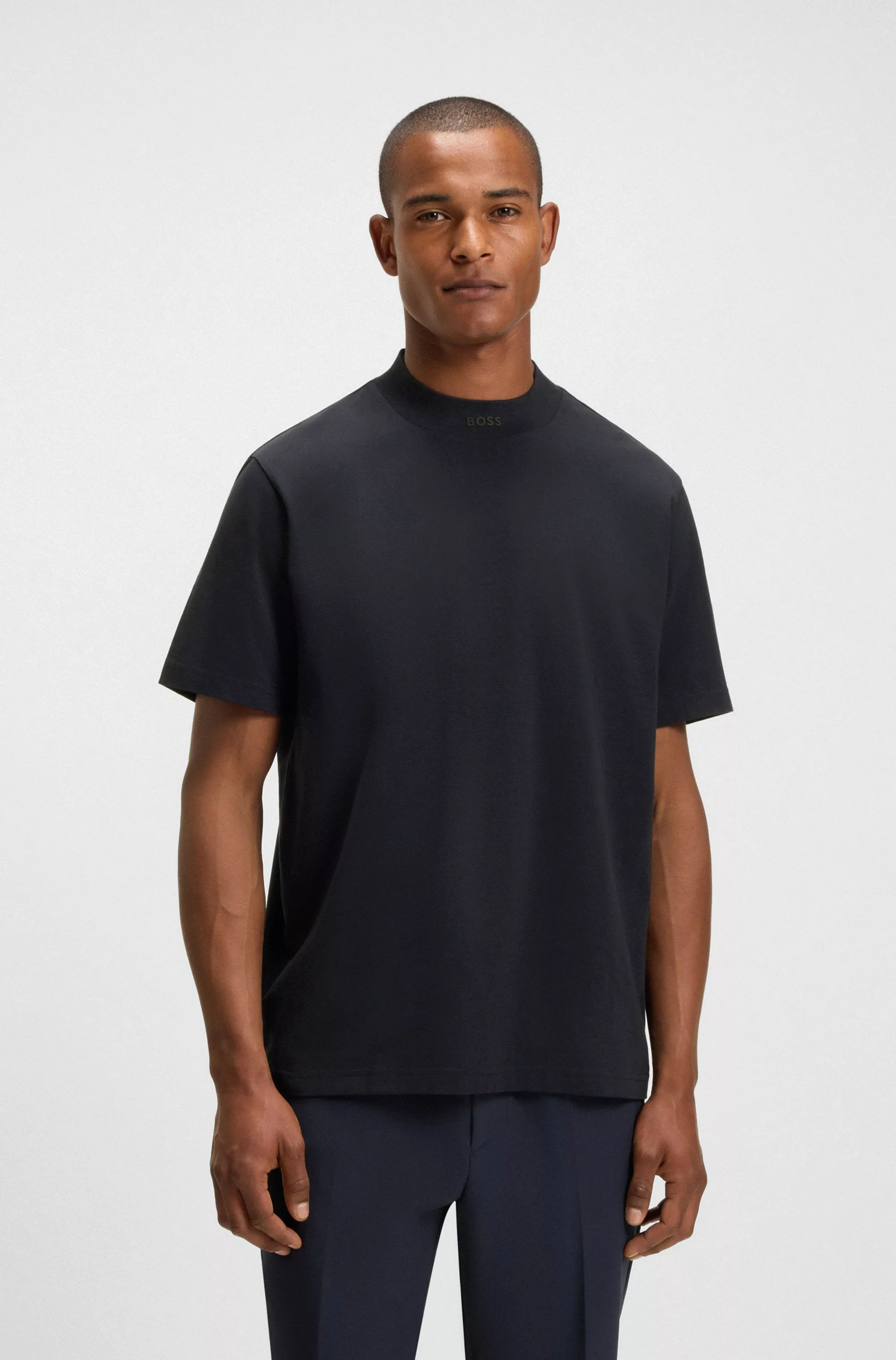BOSS GREEN T-Shirt Tee Collar Zone günstig online kaufen