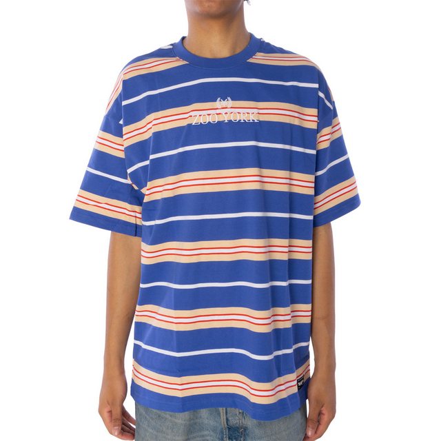 Zoo York T-Shirt T-Shirt Zoo York Striped, G L, F blue/sand günstig online kaufen