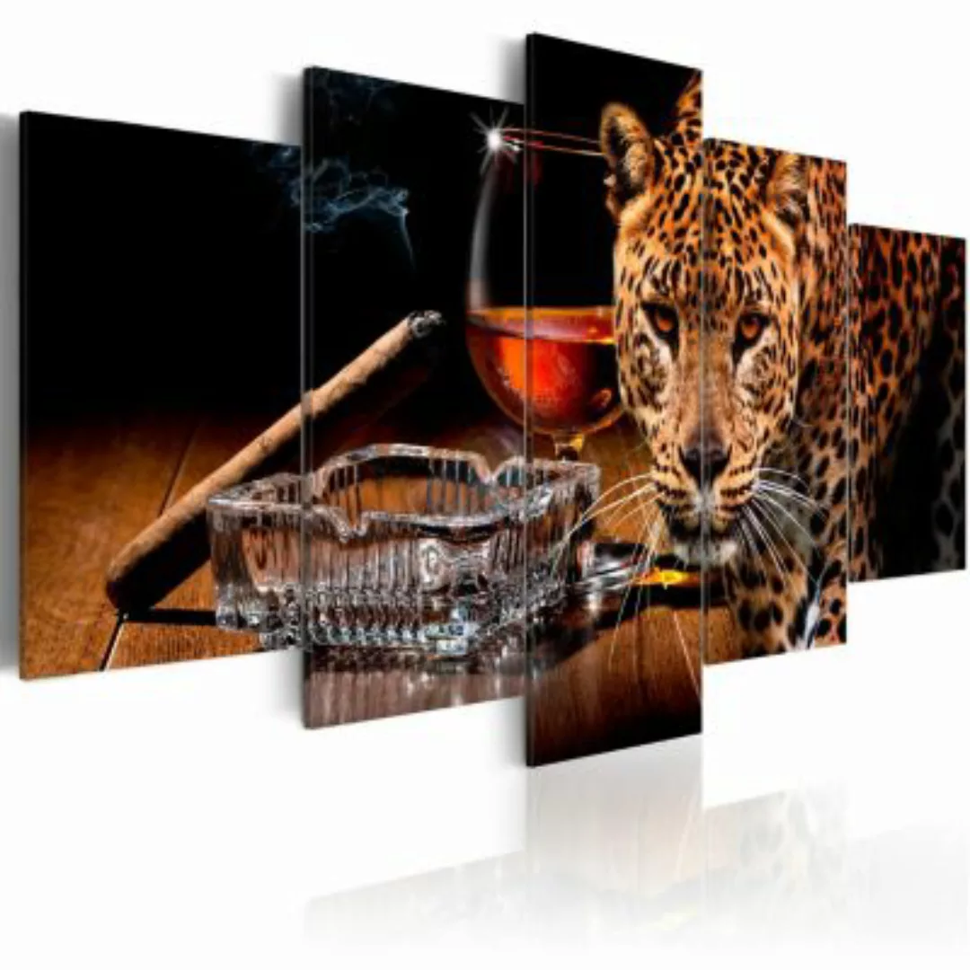 artgeist Wandbild Nocturnal Predator braun/schwarz Gr. 200 x 100 günstig online kaufen