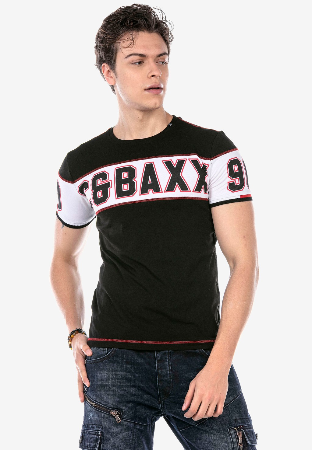 Cipo & Baxx T-Shirt, mit auffälligem Print günstig online kaufen