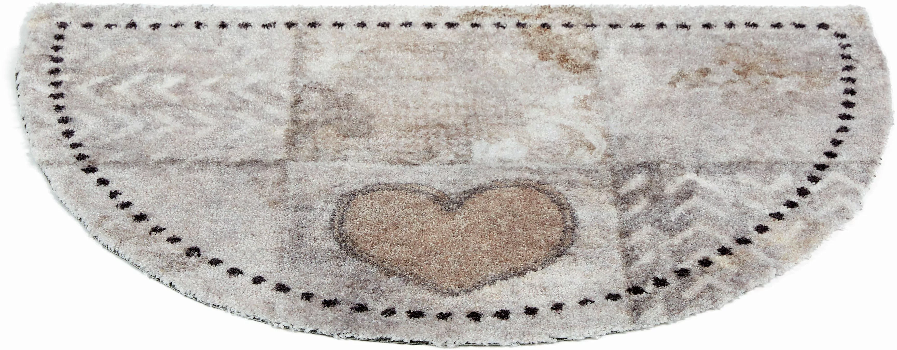 ASTRA Fußmatte Pure&Soft 017, halbrund, Höhe: günstig online kaufen