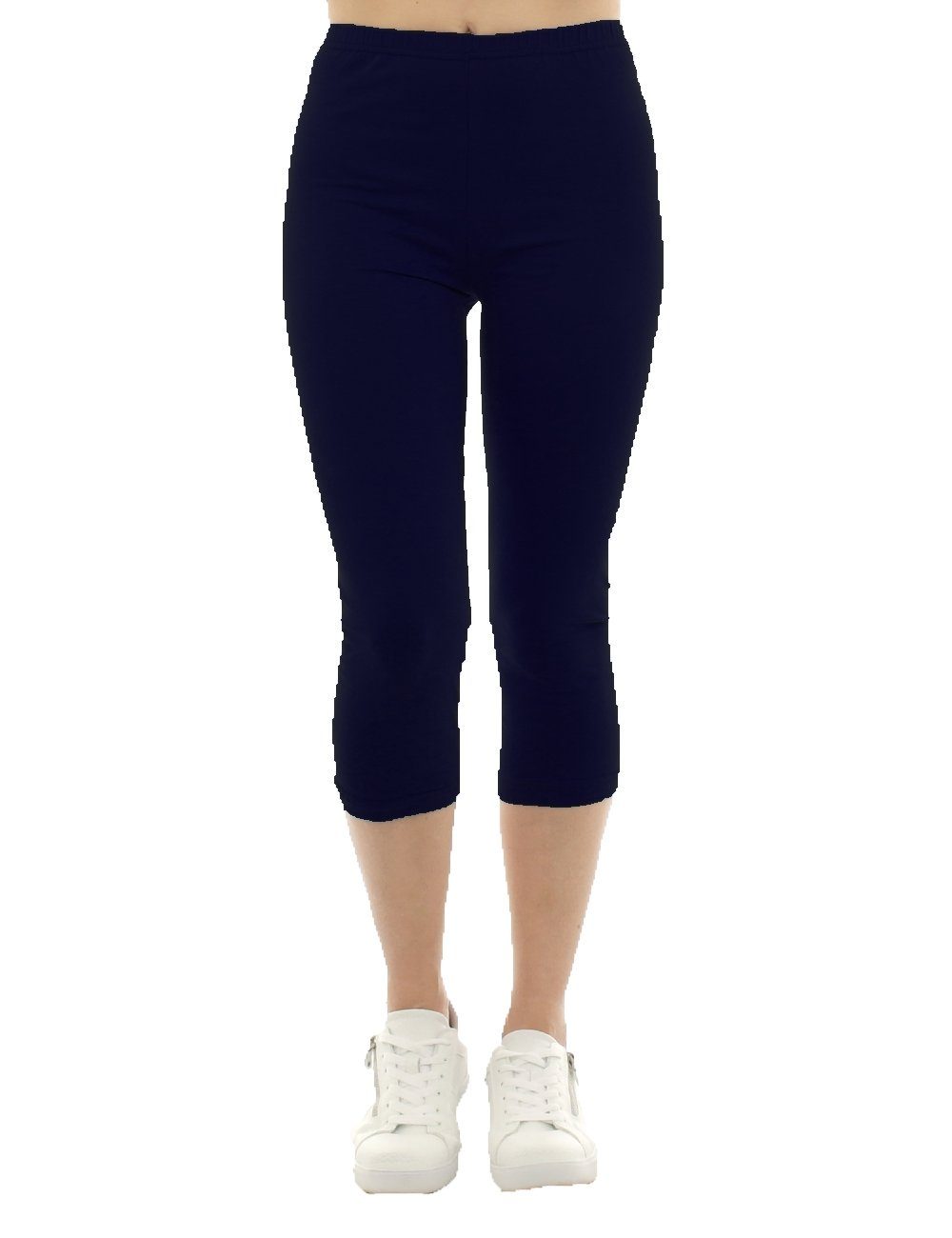 F&K-Mode Caprileggings Damen Capri 3/4 Leggings günstig online kaufen