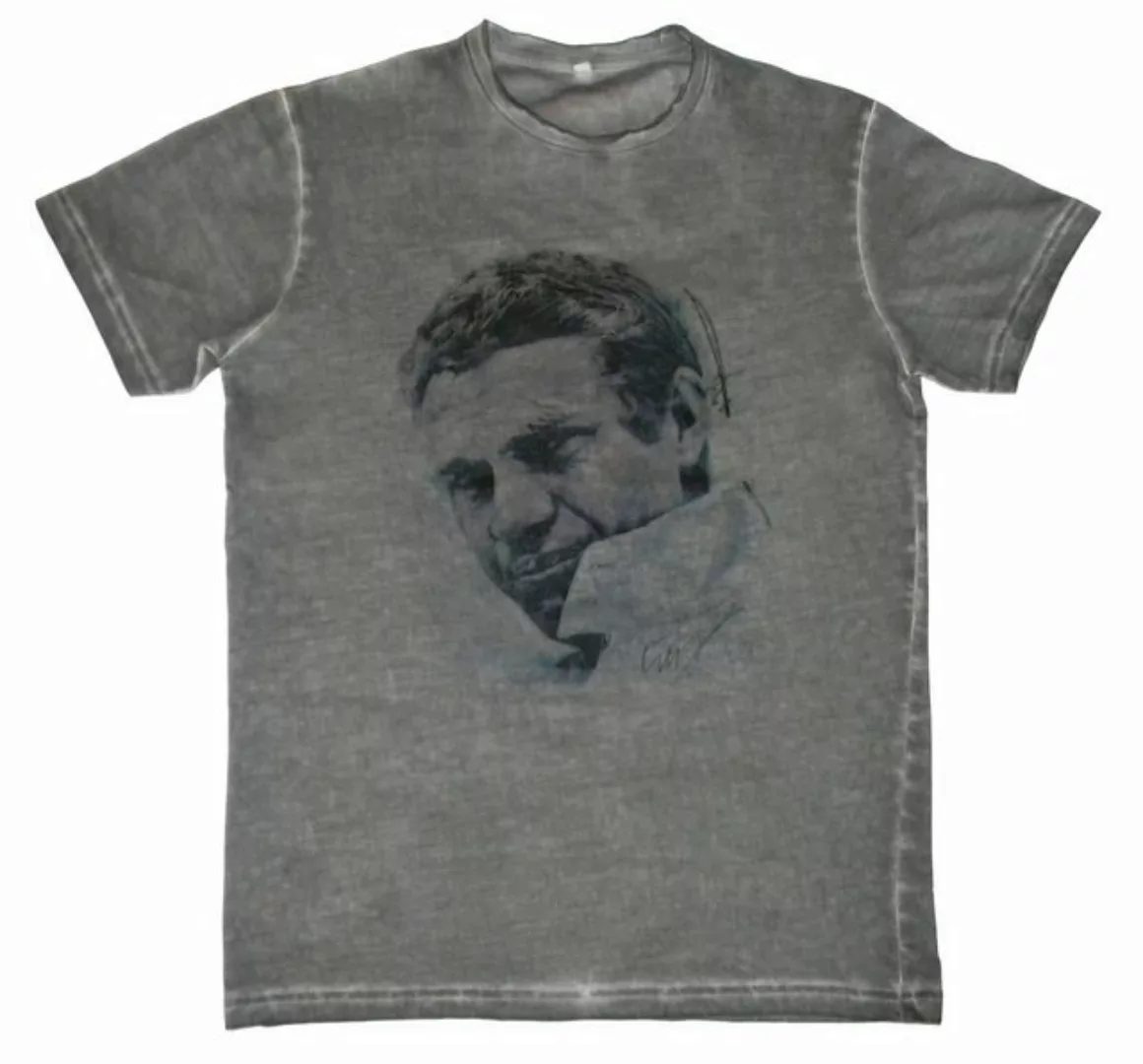 Sidney Maurer T-Shirt "Steve McQueen" (Stück, 1-tlg., Stück) mit Frontprint günstig online kaufen