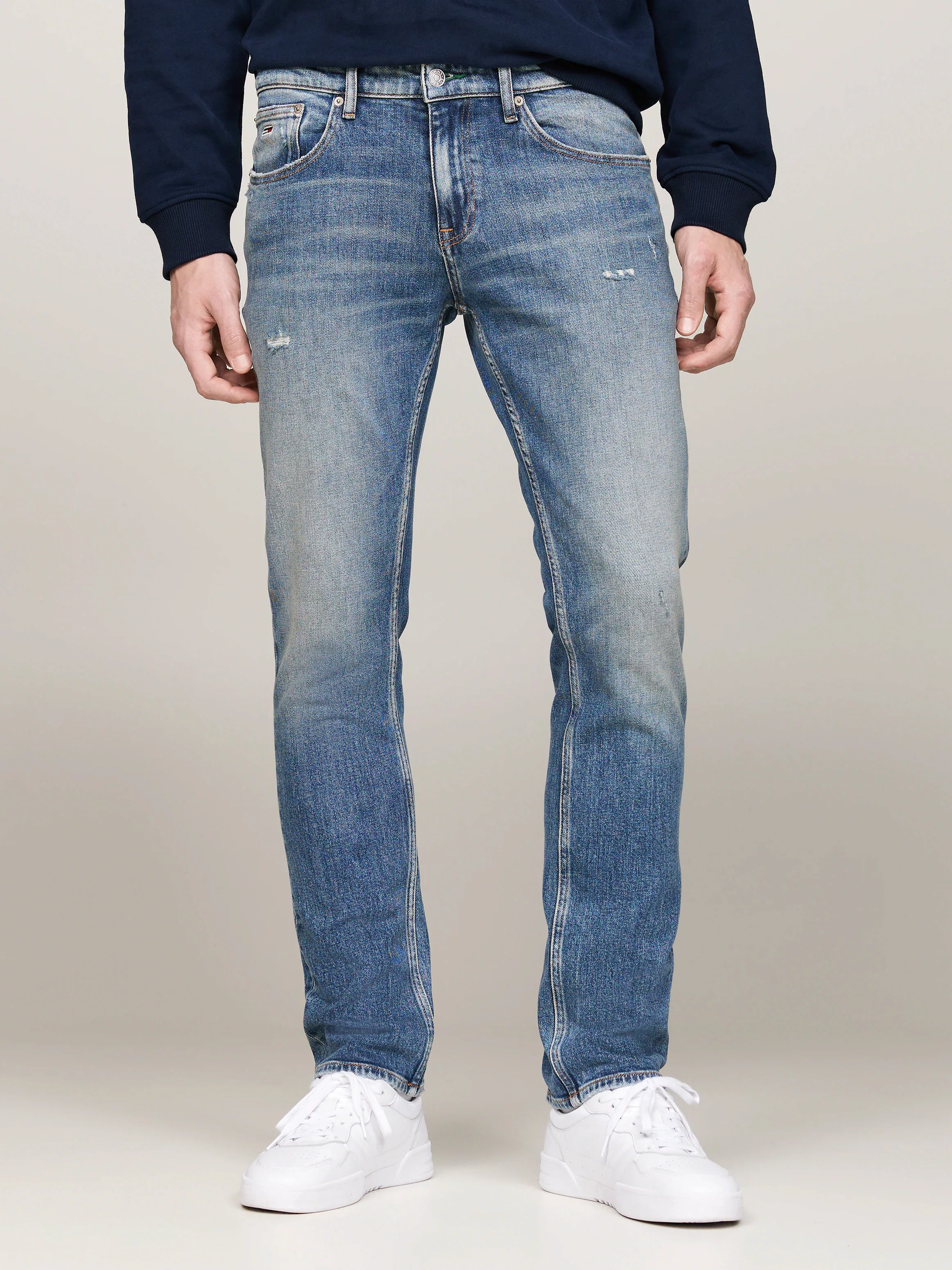 Tommy Jeans Slim-fit-Jeans Scanton Slim Denim Destroyed-Effekt, verschieden günstig online kaufen