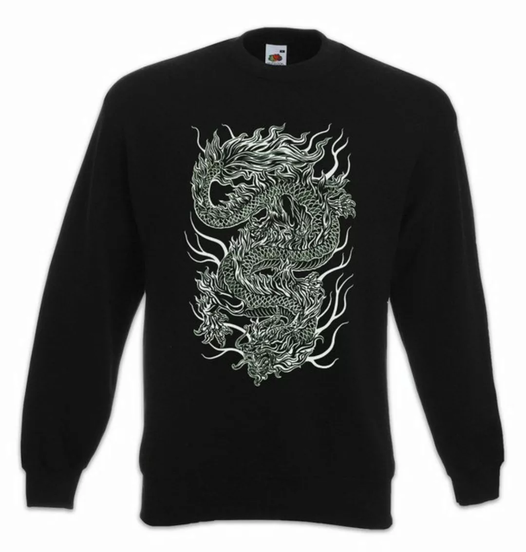 Urban Backwoods Sweatshirt Chinese Tattoo Dragon Sweatshirt Asia Drache Fla günstig online kaufen