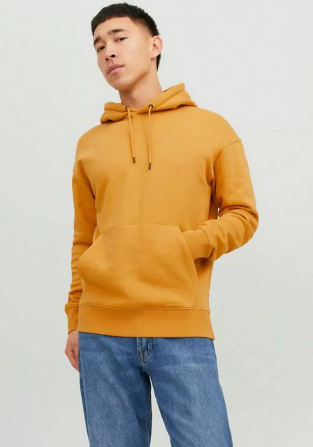 Jack & Jones Kapuzensweatshirt JJESTAR BASIC SWEAT HOOD NOOS mit Rippbündch günstig online kaufen