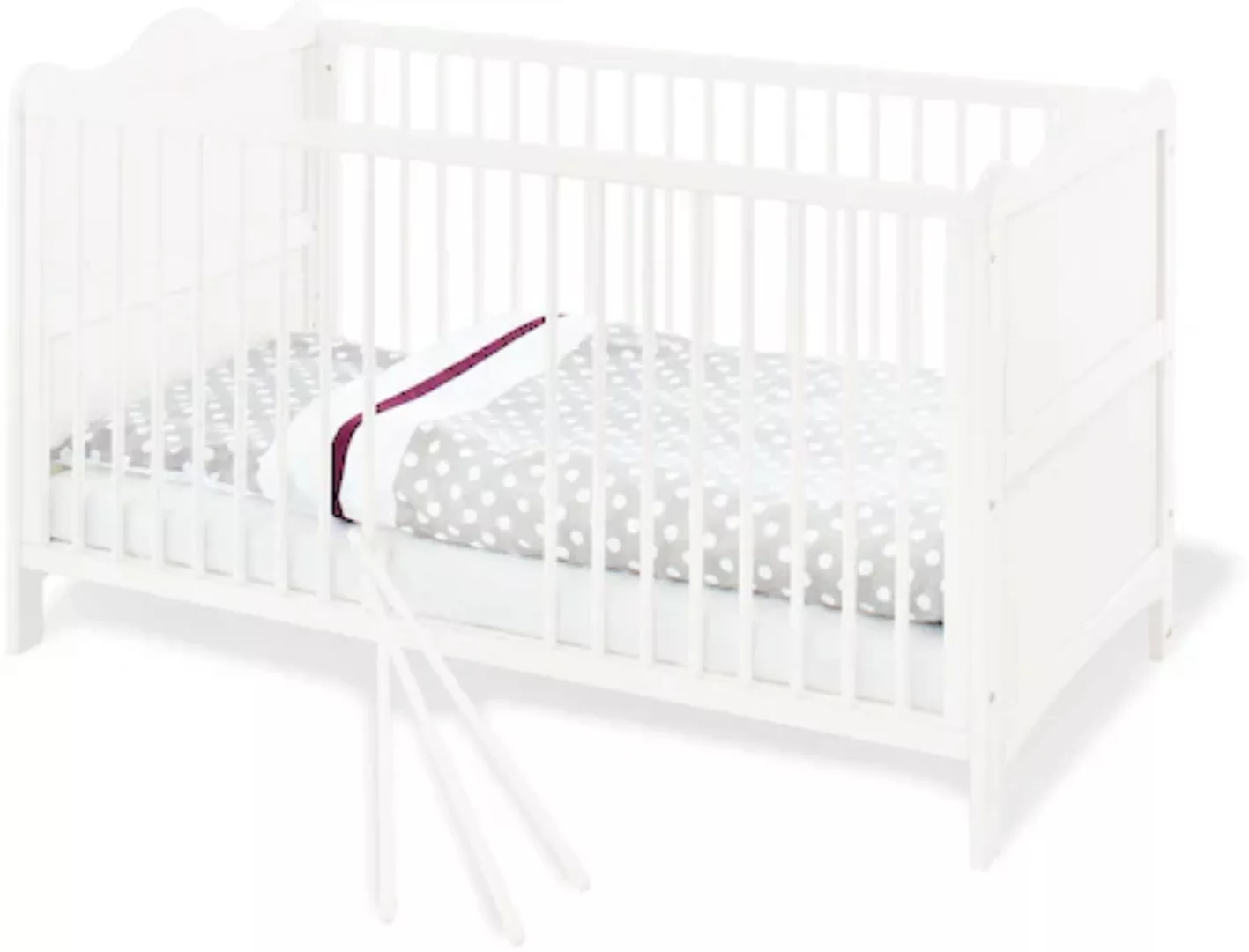 Pinolino® Babybett Florentina, Made in Europe, Liegehöhe 3-fach verstellbar günstig online kaufen