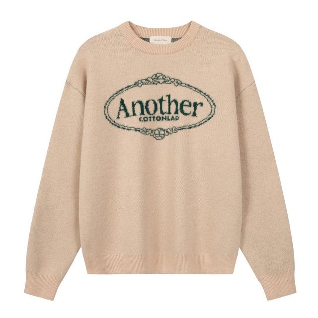 Another Cotton Lab Sweatshirt Another Cotton Lab Royal Chest Print Sweater günstig online kaufen